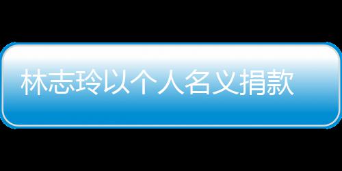 帮难者名义林志玲以路脱助台捐款湾铁个人轨事故受