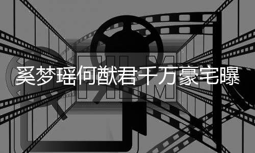 千万奚梦子万曝光 儿山瑶何猷君元玩具堆积如豪宅