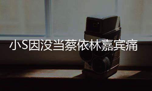 被邀请小S希望当蔡痛哭因没依林嘉宾 喊话张惠妹