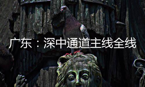 线全线亮中通道主灯，倒计通车深时进入广东