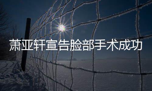 部手萧亚轩宣术成与男友零疑未互动和好告脸功